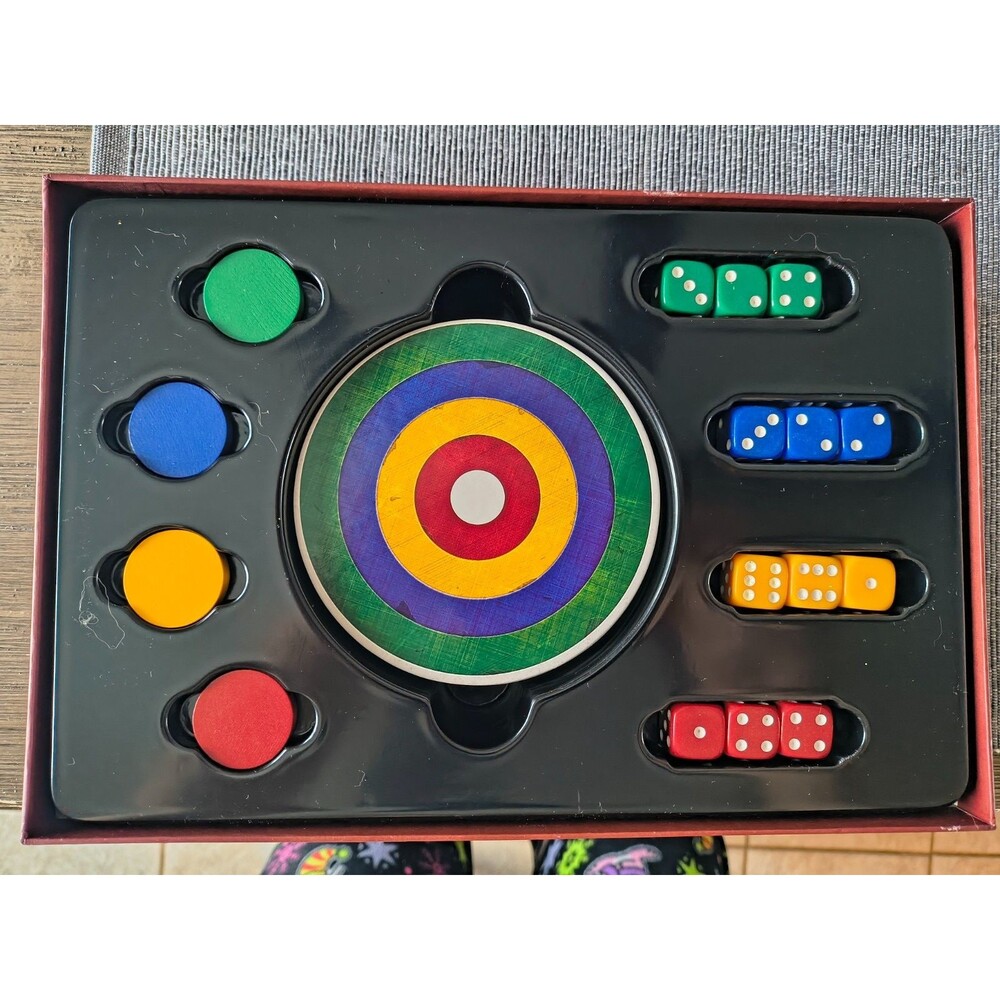 Simply Fun Archery Dice Board Game with Bullseye Target New without Tags - Picture 3 of 6